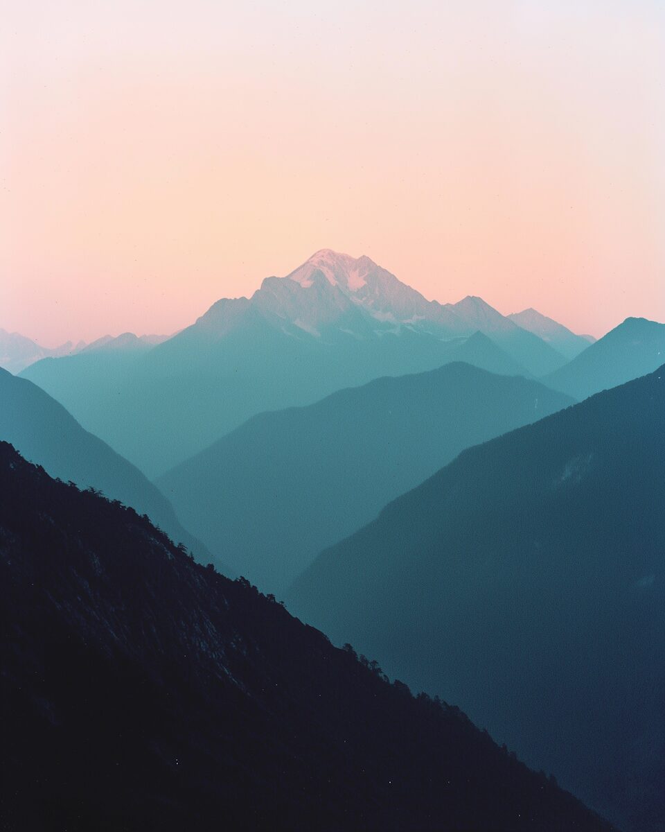 serene mountain landscape